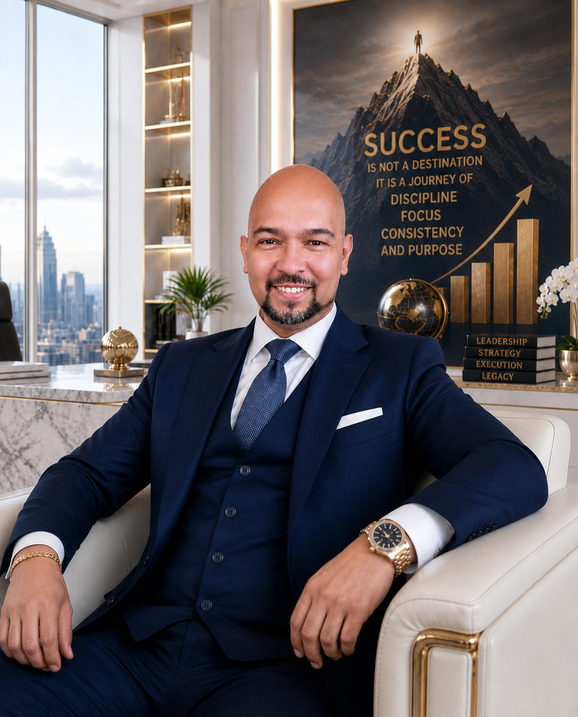 Portrait of Shawn Pinto, Head of Operations and Business Leader